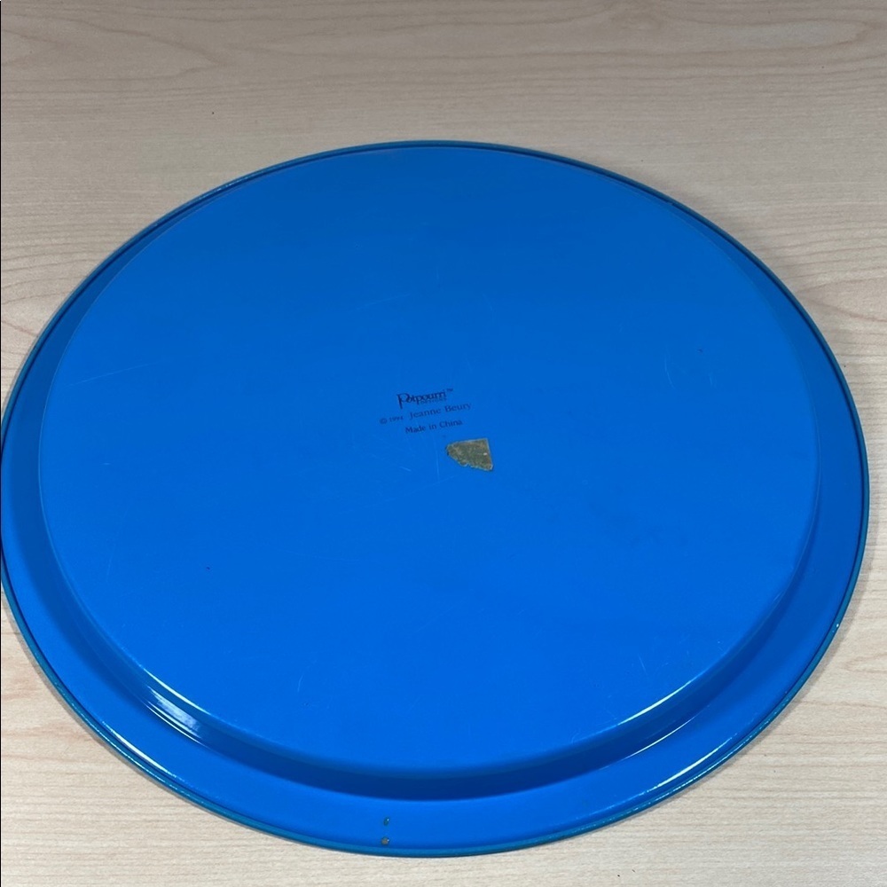 Blue and Red Noah's Ark Metal Tray - Picture 5 of 6